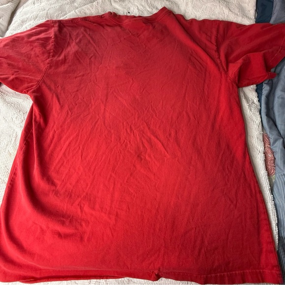 Mickey Mouse & Goofy - "Making Music" Red Shirt - Pocket -XL- The Disney Store - Picture 10 of 10